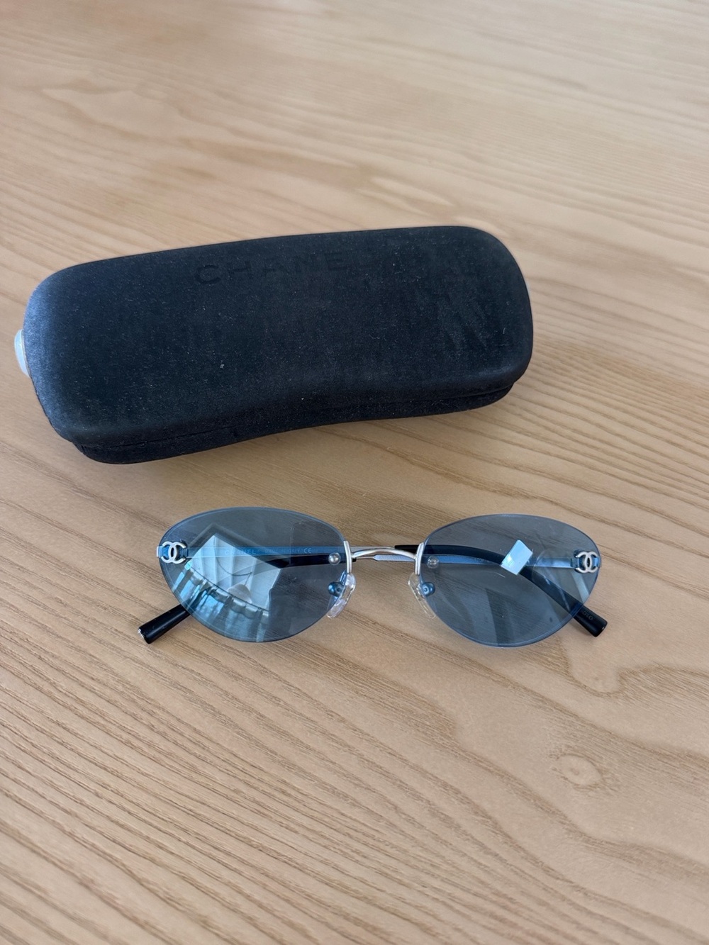 CHANEL 4003 Rimless Sunglasses